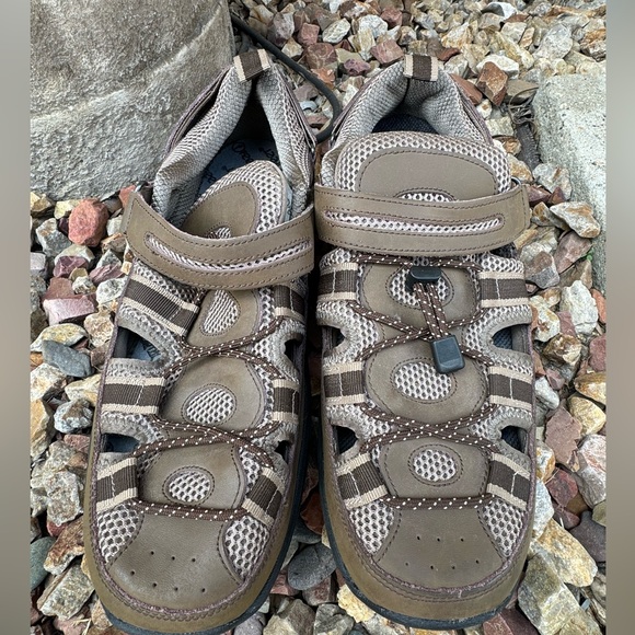 Orthofeet 573 Clearwater BioFit Hook/Loop Diabetic Water Shoes Sandals Size 12 - Picture 2 of 8